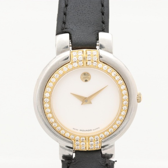 Movado Museum Classic Two Tone With Diamonds Quart main image 6